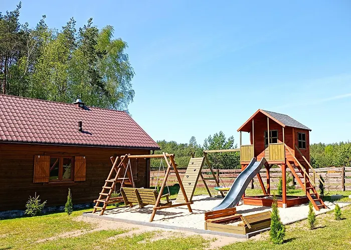 Semesterbostad Lesne Zacisze Letniskowe Lipnica (Bytow)