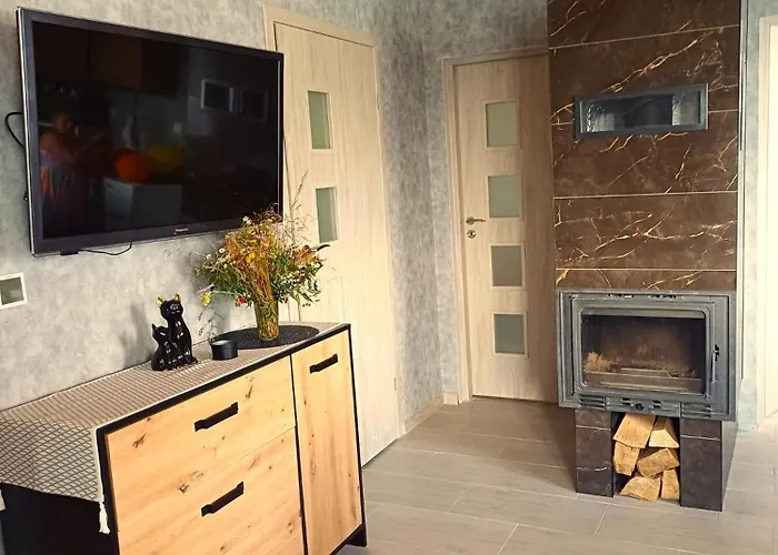 Semesterbostad Lesne Zacisze Letniskowe Lipnica (Bytow)